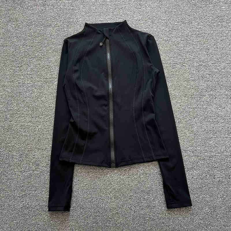 Pilates Yoga Jacket - Traje deportivo con cremallera y cuello
