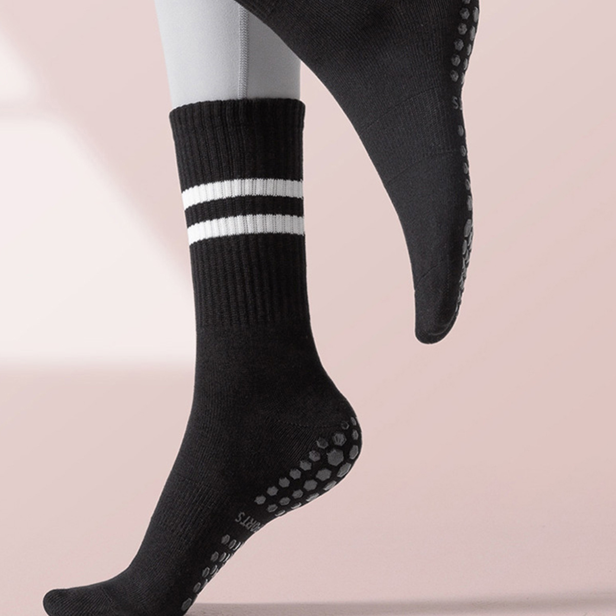 Calcetines de Pilates con empu - Pilates Yoga Barre reseña y precio