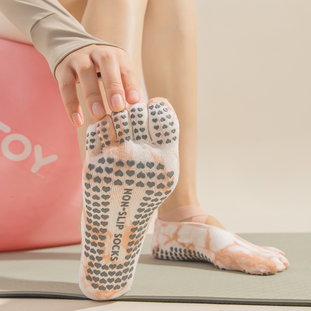Calcetines de Cinco Dedos con  - Pilates Yoga Barre reseña y precio