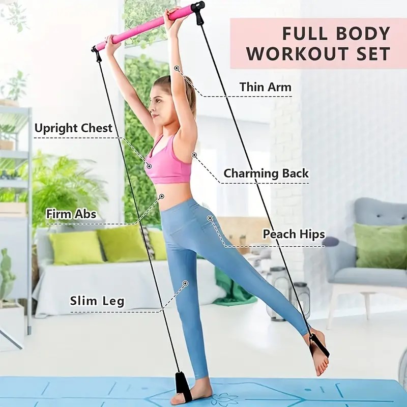 Barra de Pilates Multifunciona - Pilates Yoga Barre reseña y precio
