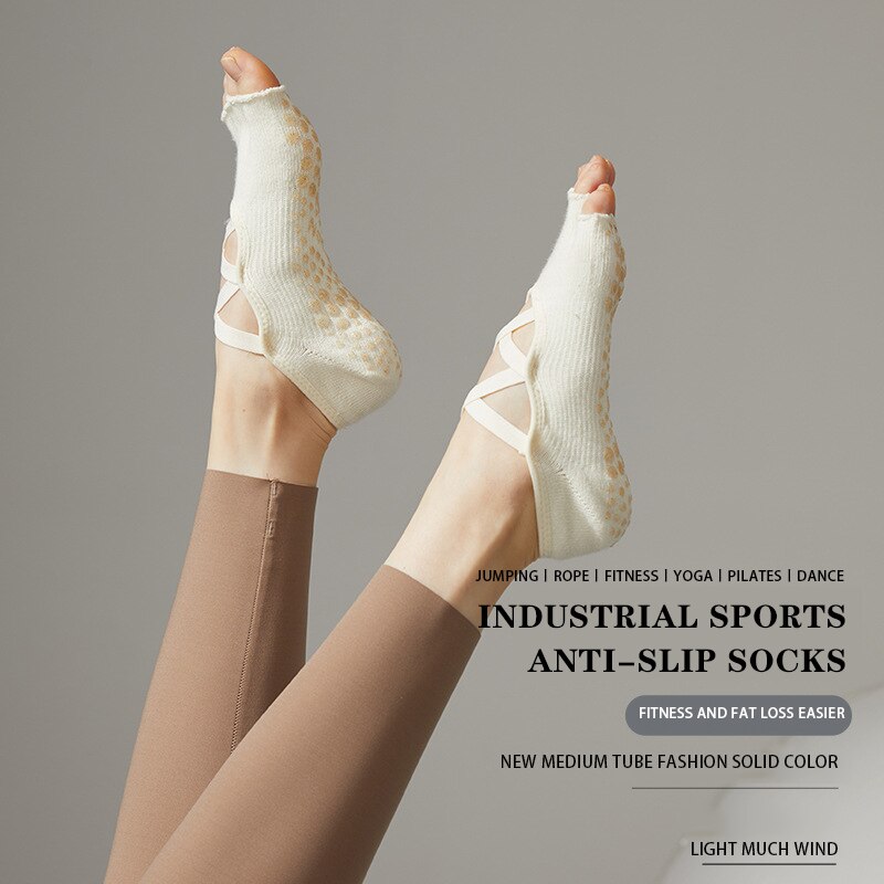 Calcetines de Yoga antidesliza - Pilates Yoga Barre reseña y precio