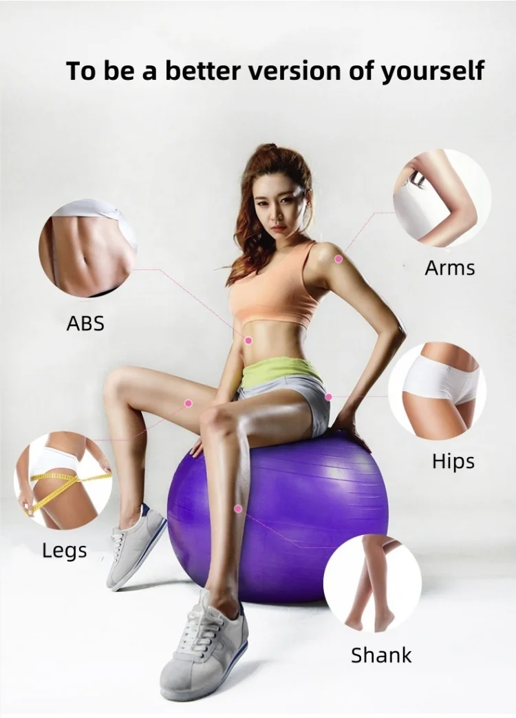 Pelota de Yoga de PVC de 55 cm - Pilates Yoga Embarazadas reseña y precio