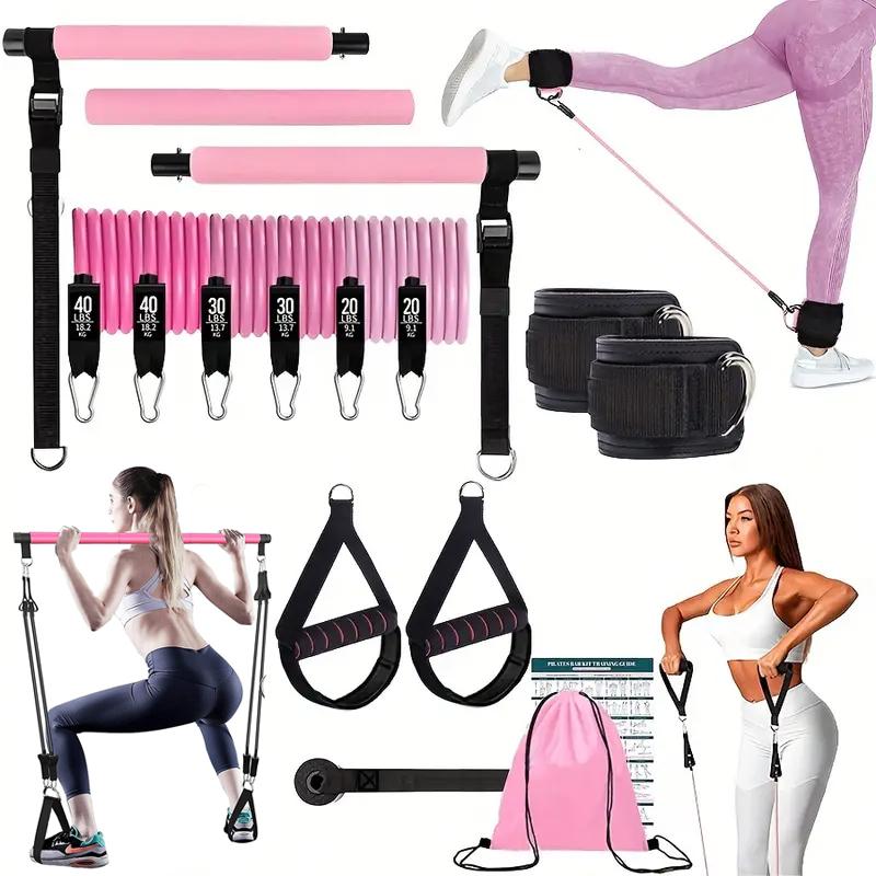 Kit de barra de Pilates multif - Pilates Yoga Barre reseña y precio