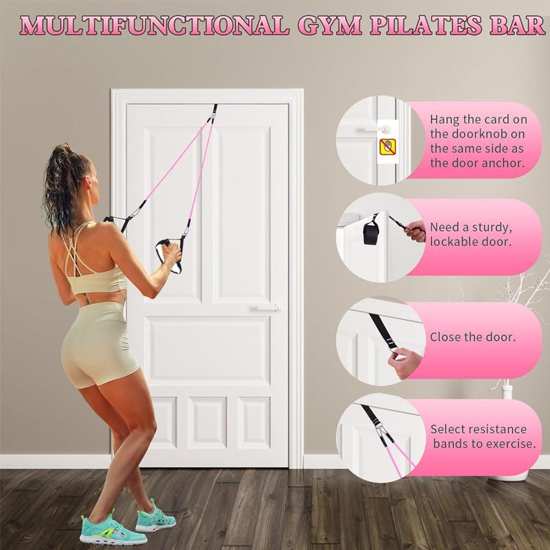 Kit de barra de Pilates multif - Pilates Yoga Barre reseña y precio