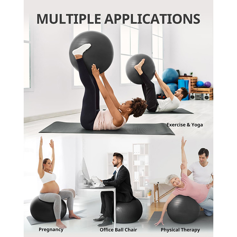 Balón de Ejercicio Antiexplosi - Pilates Yoga Embarazadas reseña y precio