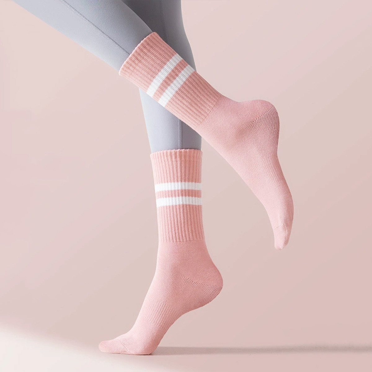 3 pares de calcetines largos d - Pilates Yoga Barre reseña y precio