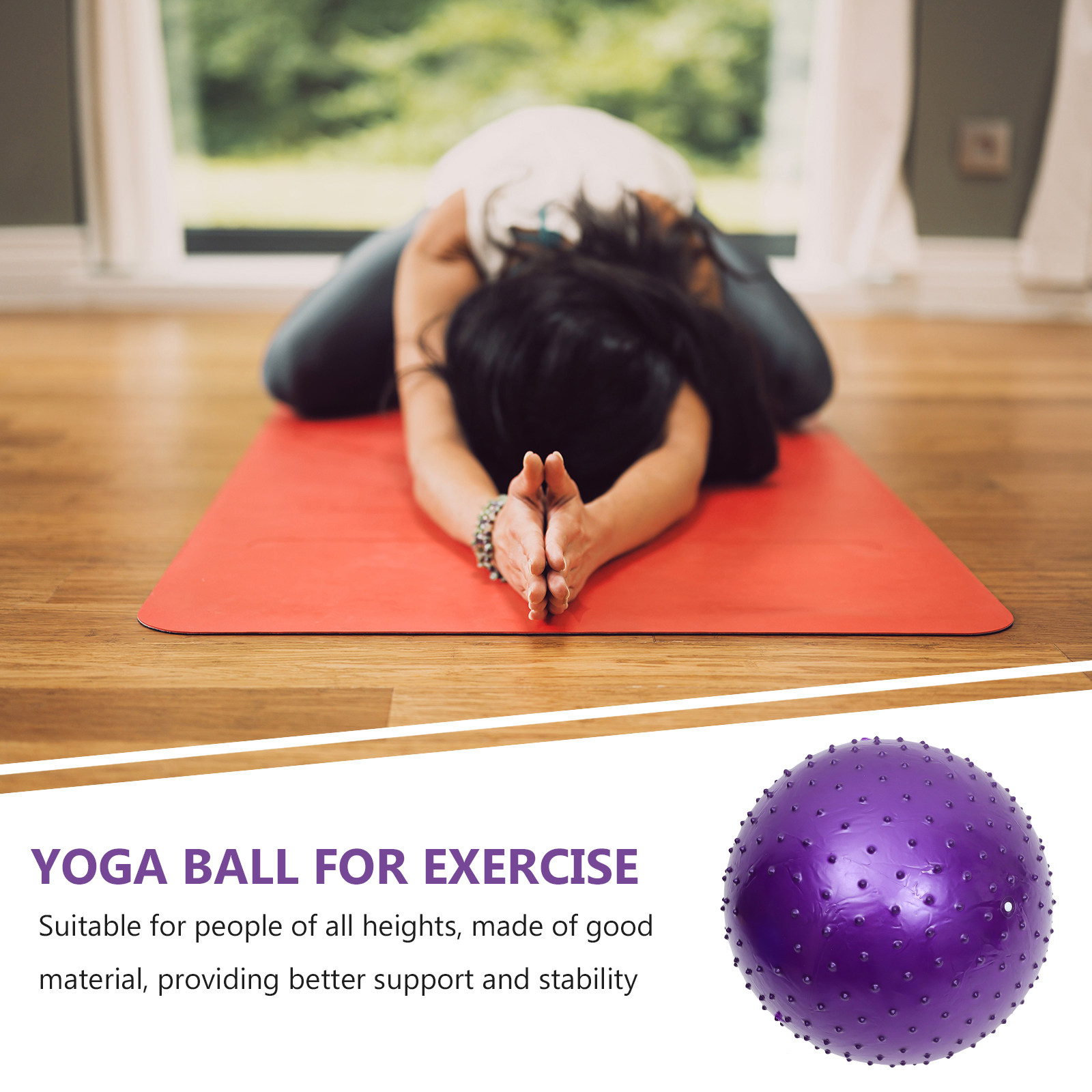 Pelota de Ejercicio Compacta y - Pilates Yoga Embarazadas reseña y precio
