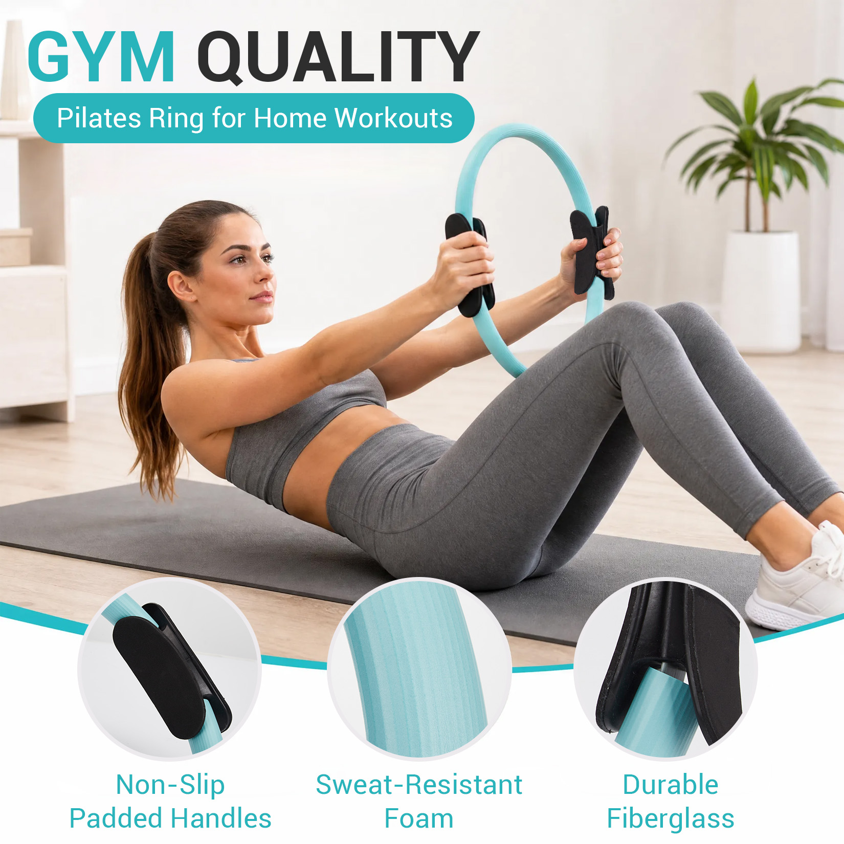 Set de Entrenamiento de Pilate - Pilates Yoga Barre reseña y precio