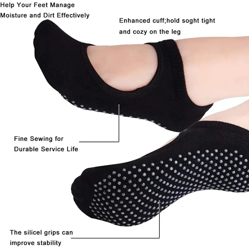 Calcetines de Yoga Antidesliza - Pilates Yoga Gym reseña y precio