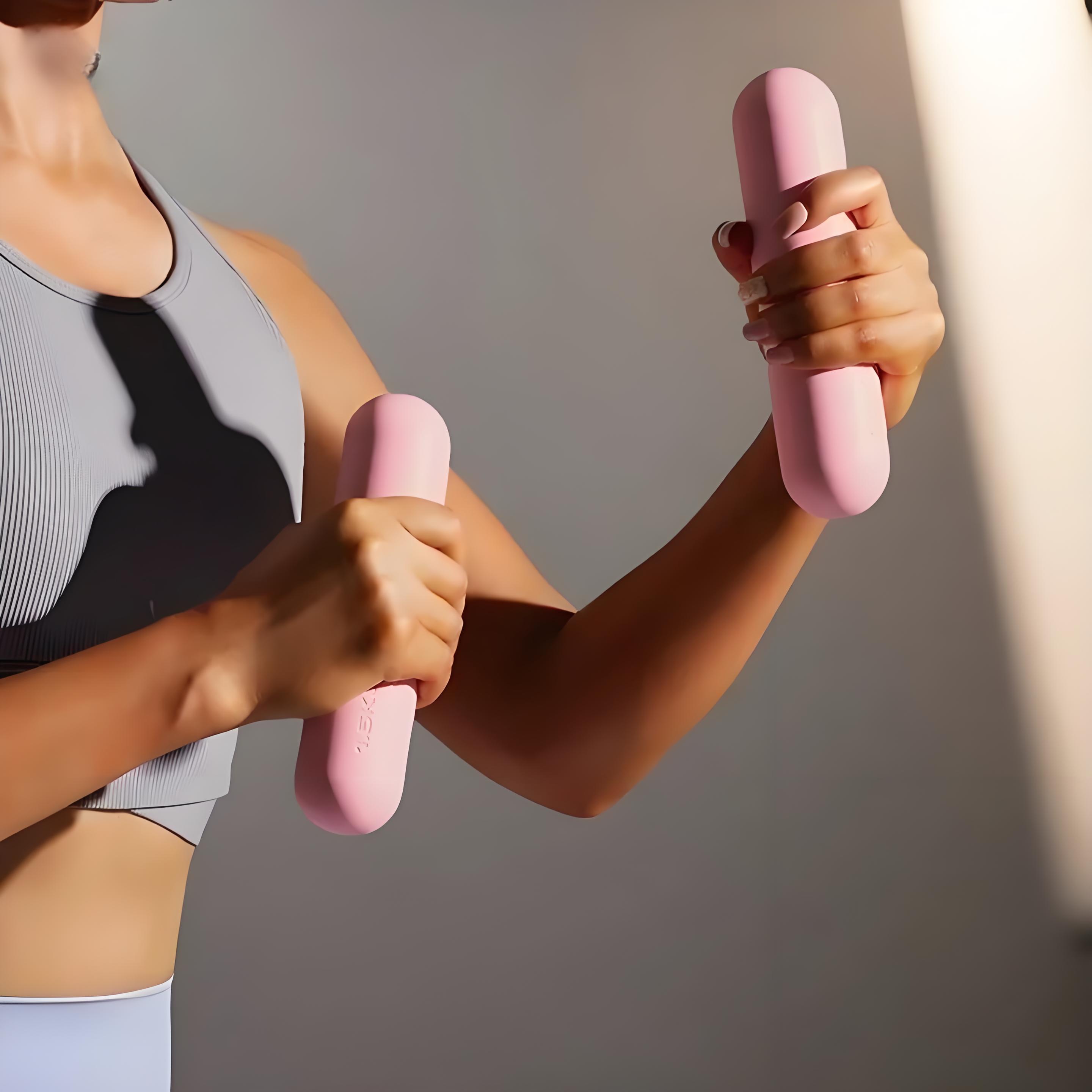 Mancuernas de silicona para gi - Pilates Yoga Barre reseña y precio